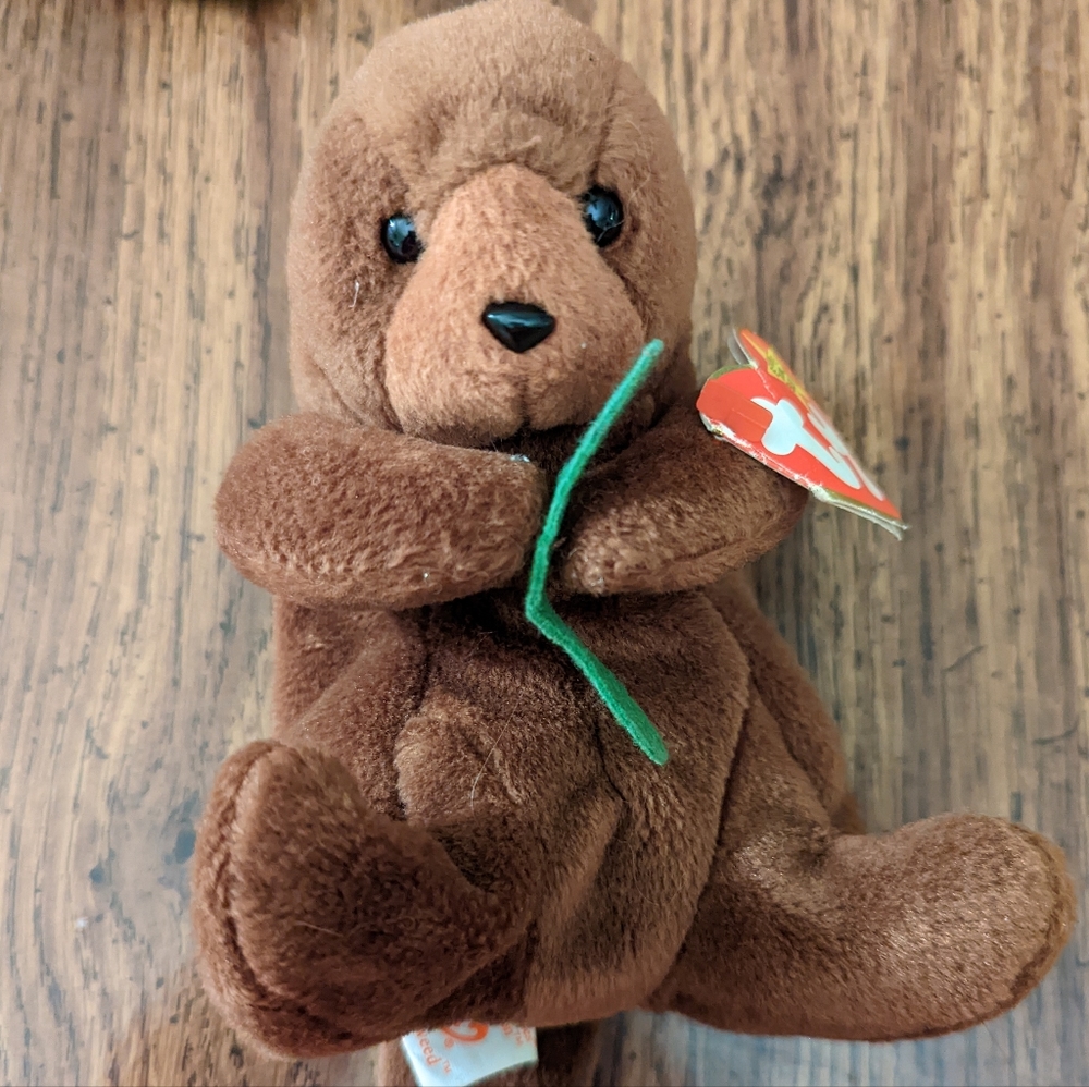 TY beanie baby Seaweed.